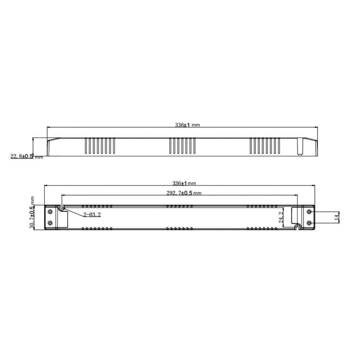 Fuentes de alimentación para tiras LED Lifud 150W 24VDC LF-GHY150H24