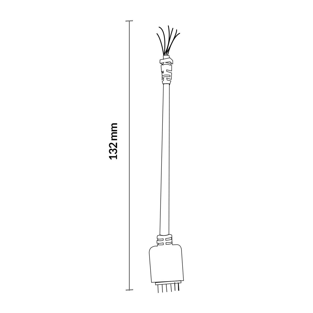Cable conector para Tira LED 12V DC FullStack SMD5050