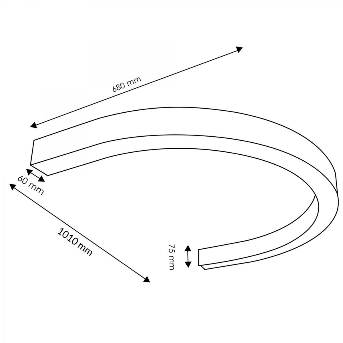 Half-round connection Para LM1187