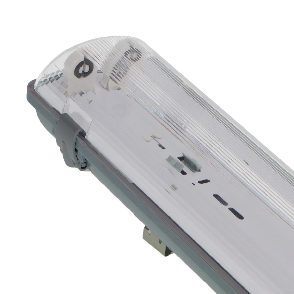 Pantalla Estanca para un tubo LED Lage 1200 mm