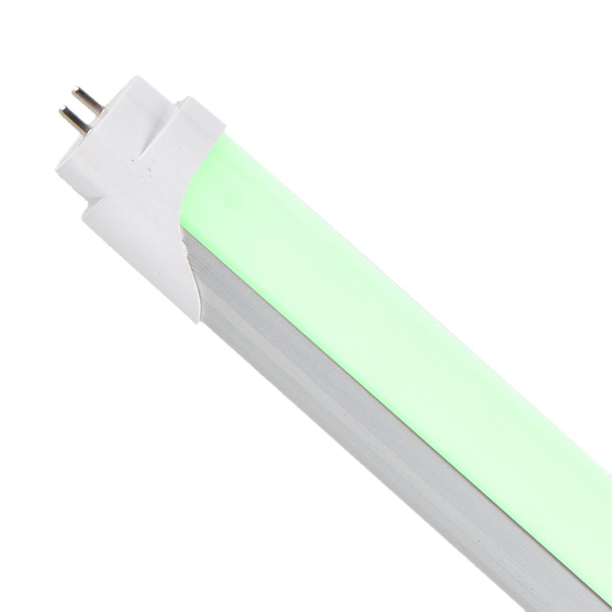 Tubo de LED T8 1200 mm Ekran 20W Verde Conexión Un Lateral