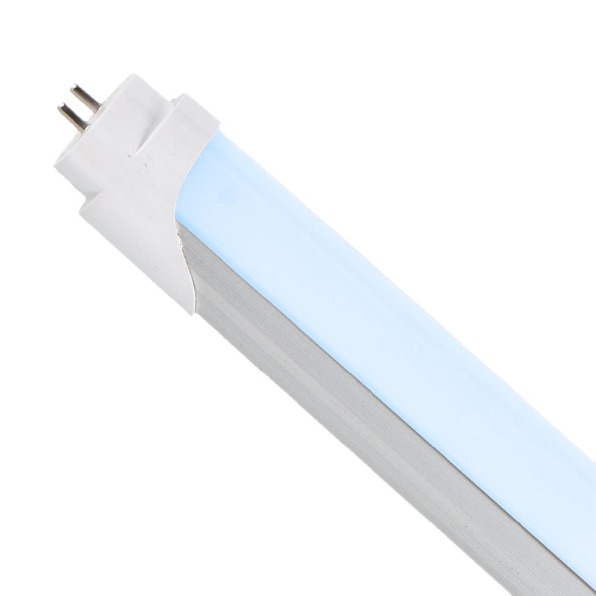Tubo de LED T8 1200 mm Ekran 17W Azul Conexión Un Lateral