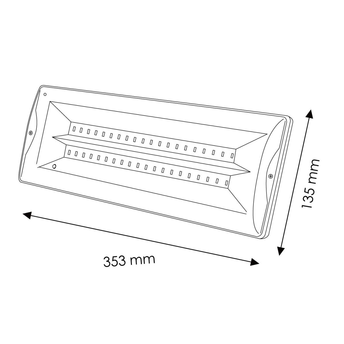 Emergencia LED 3W Pulse