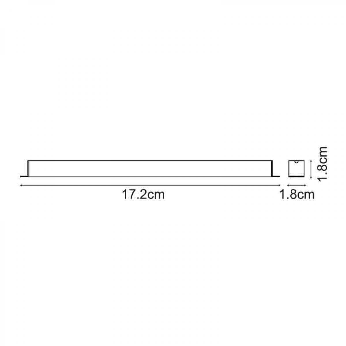 Fuente de alimentación para tiras LED 15W 12VDC (Especial para perfiles)
