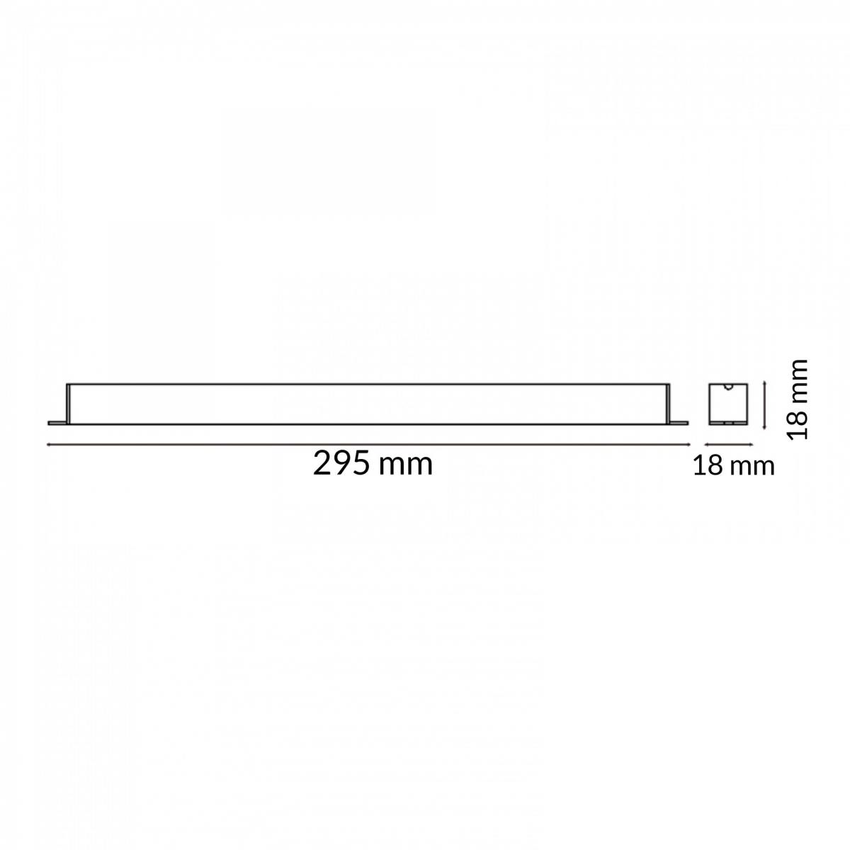 Fuente de alimentación para tiras LED 72W 24VDC (Especial para perfiles)