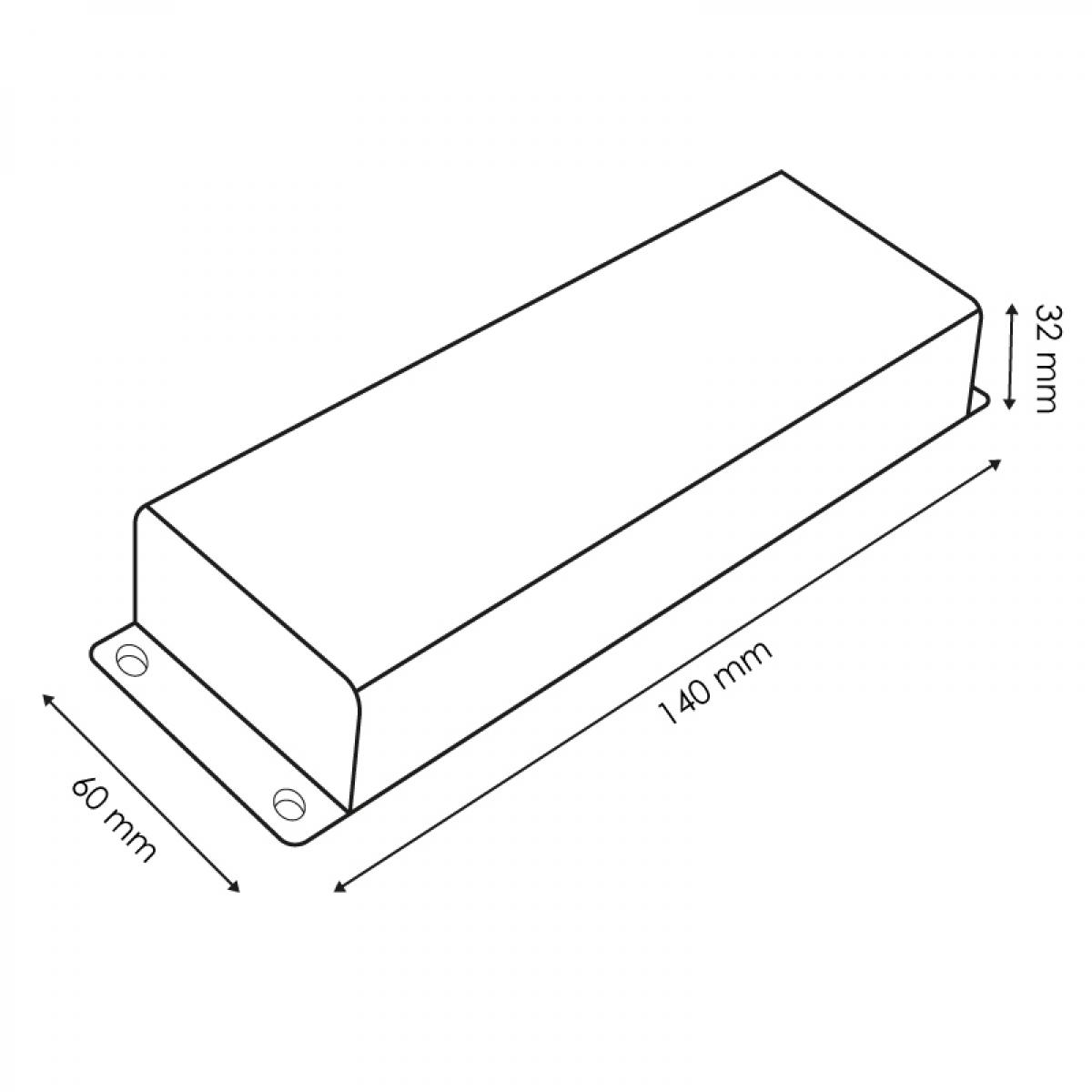 Driver Meanwell XLG-100-A para Foco Modular LED Speed / Heatsing 100W