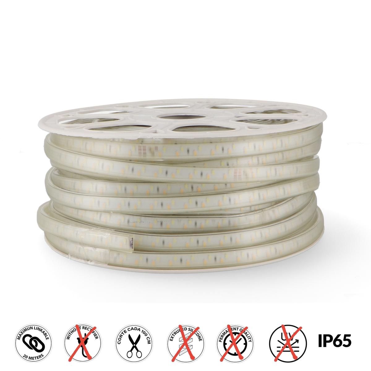 Tira de Led 220Vac Smd 2835 Mixt 14,4W/m - 50 Metros - DSC