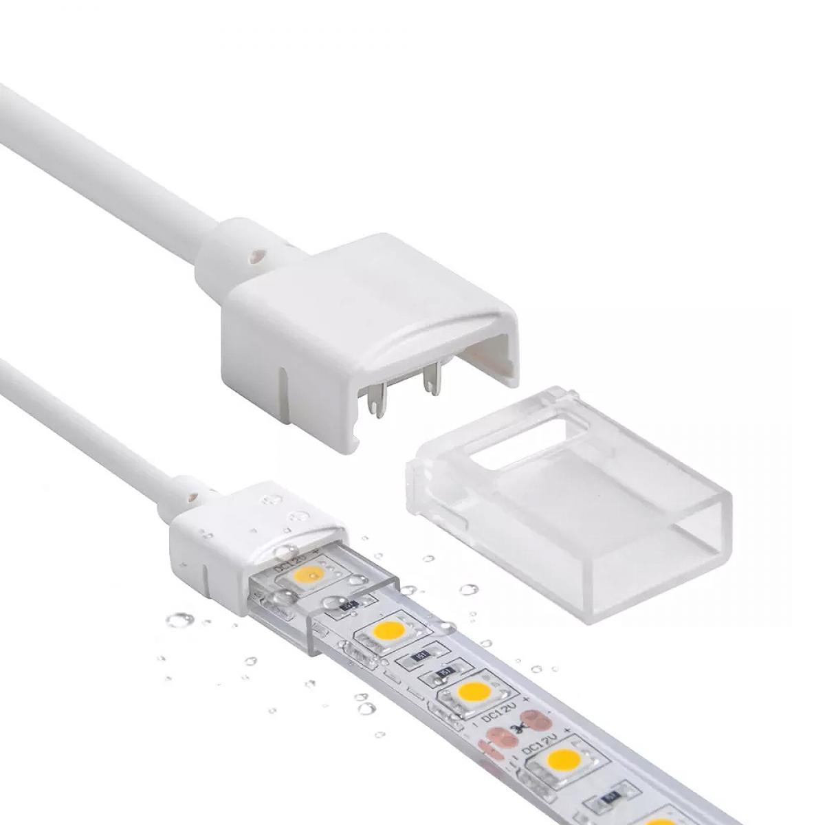 Conector de inicio para Tira LED IP68 12MM out 10MM in 2PIN