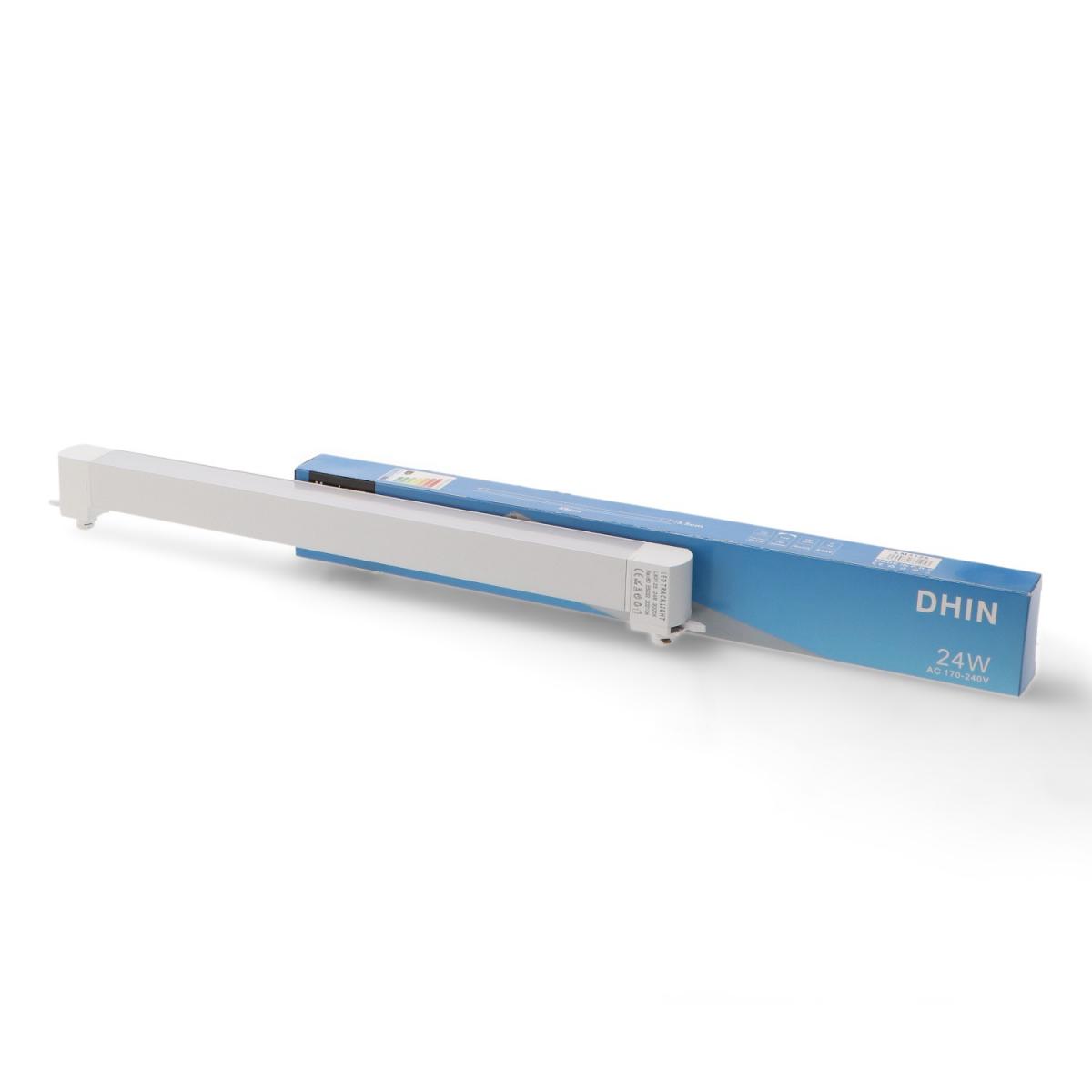 Foco LED para carril Lineal Dhin Blanco 24W Monofásico - DSC