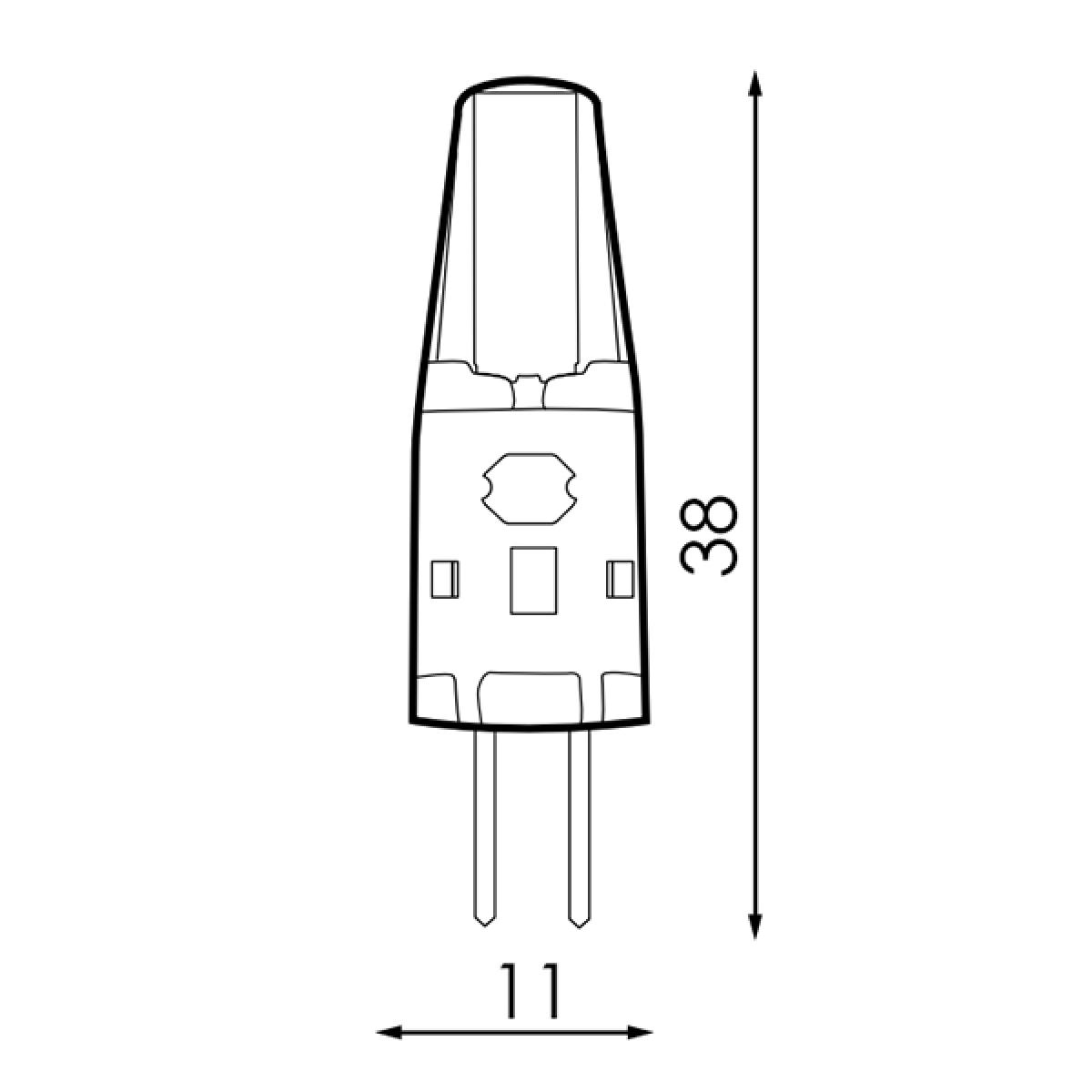 Bombilla LED G4 12VDC COB 3W