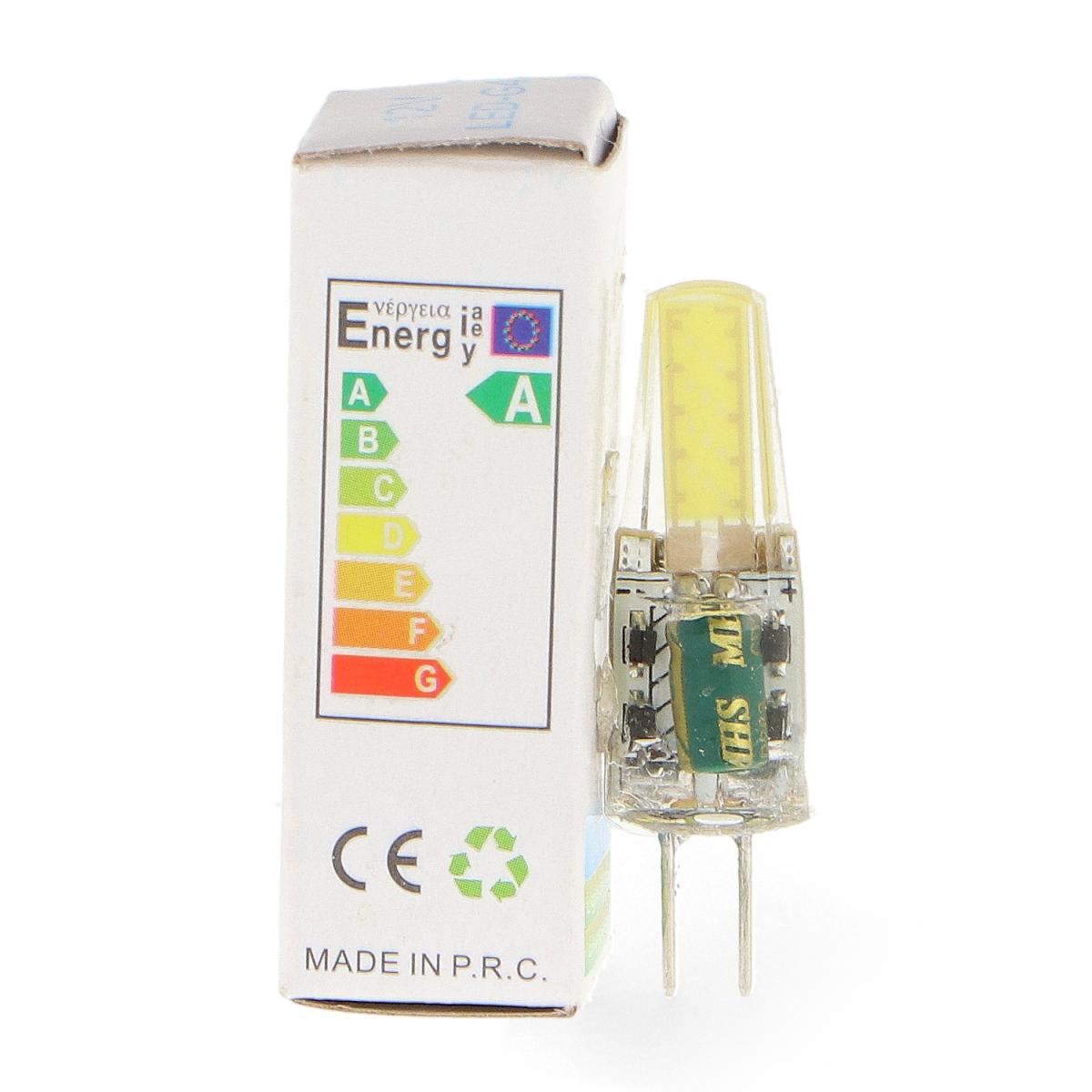 Bombilla LED G4 12VDC COB 3W