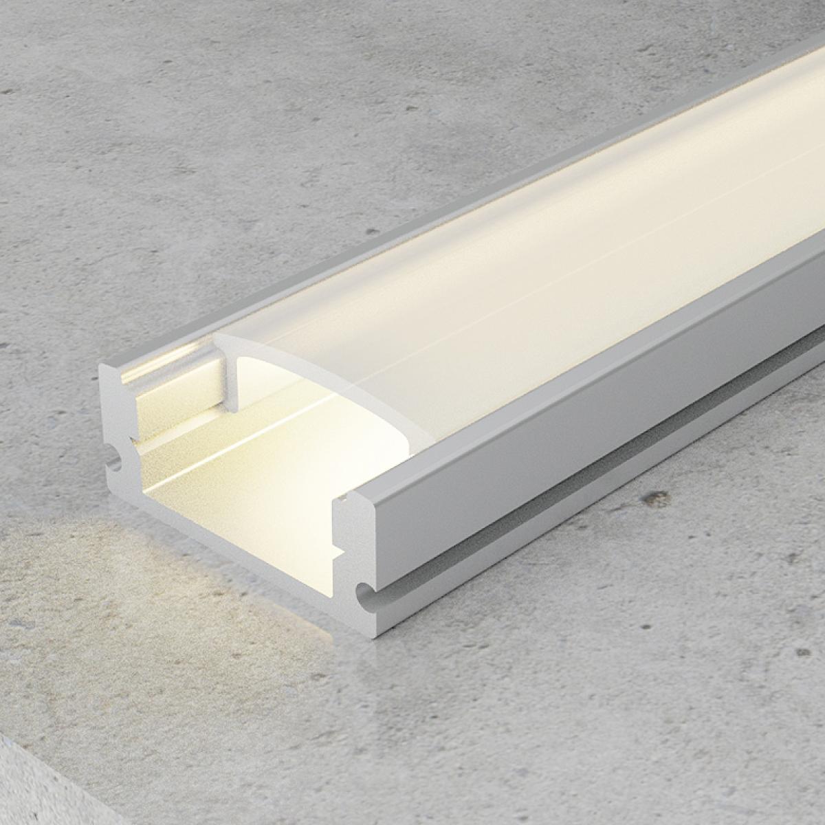 Perfil de aluminio Sid - 2 metros