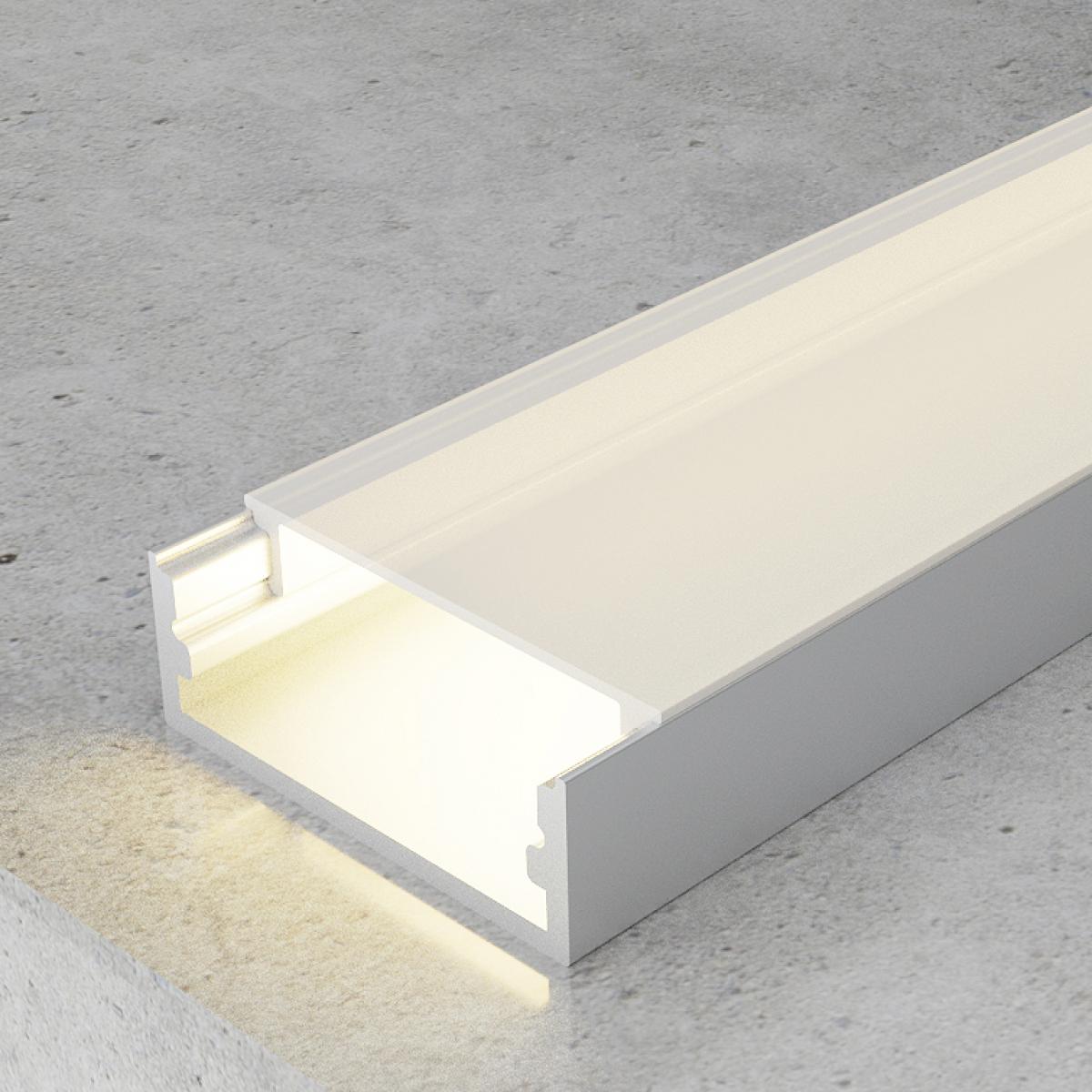 Perfil de aluminio Minim - 2 metros