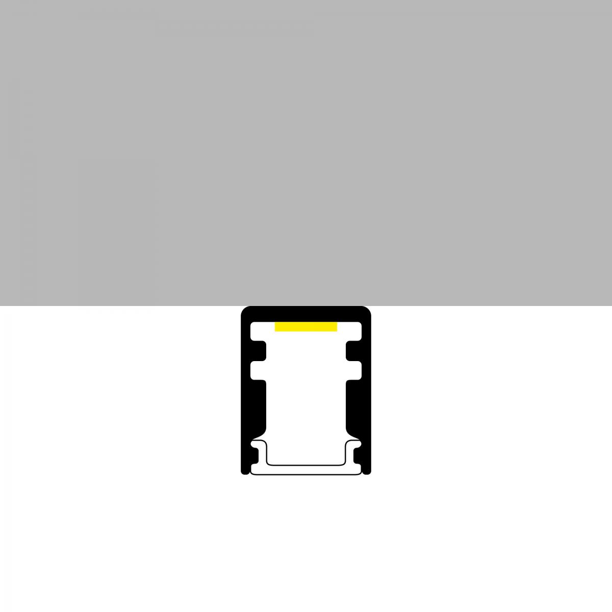 Perfil de aluminio Fix - 2 metros