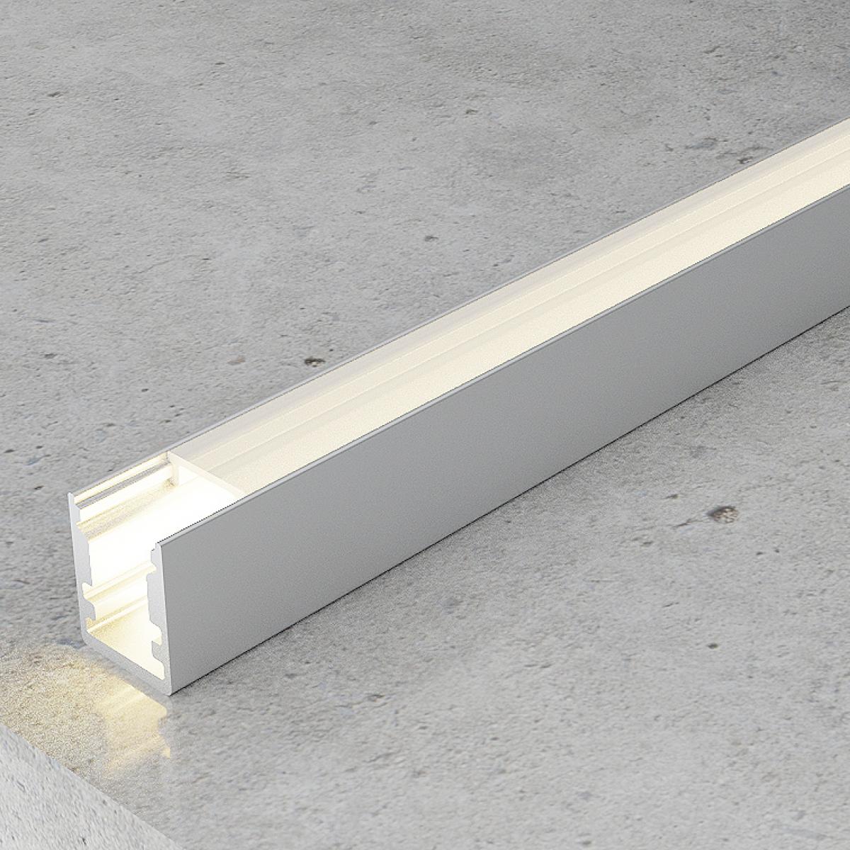 Perfil de aluminio Fix - 2 metros