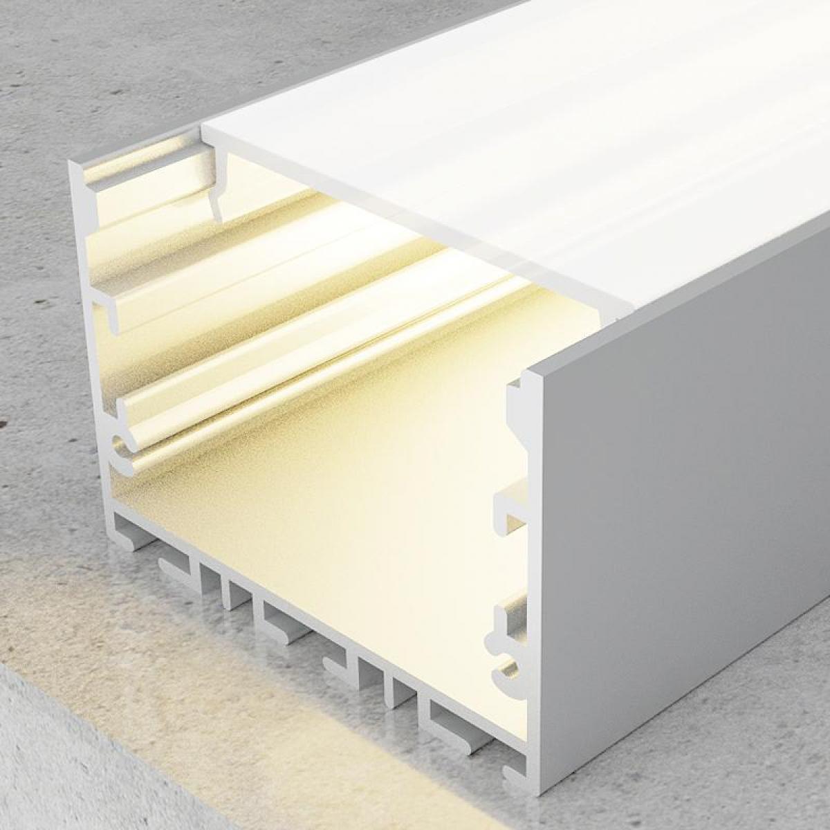 Perfil de Aluminio Ning 2 Metros 12V/24V - DSC
