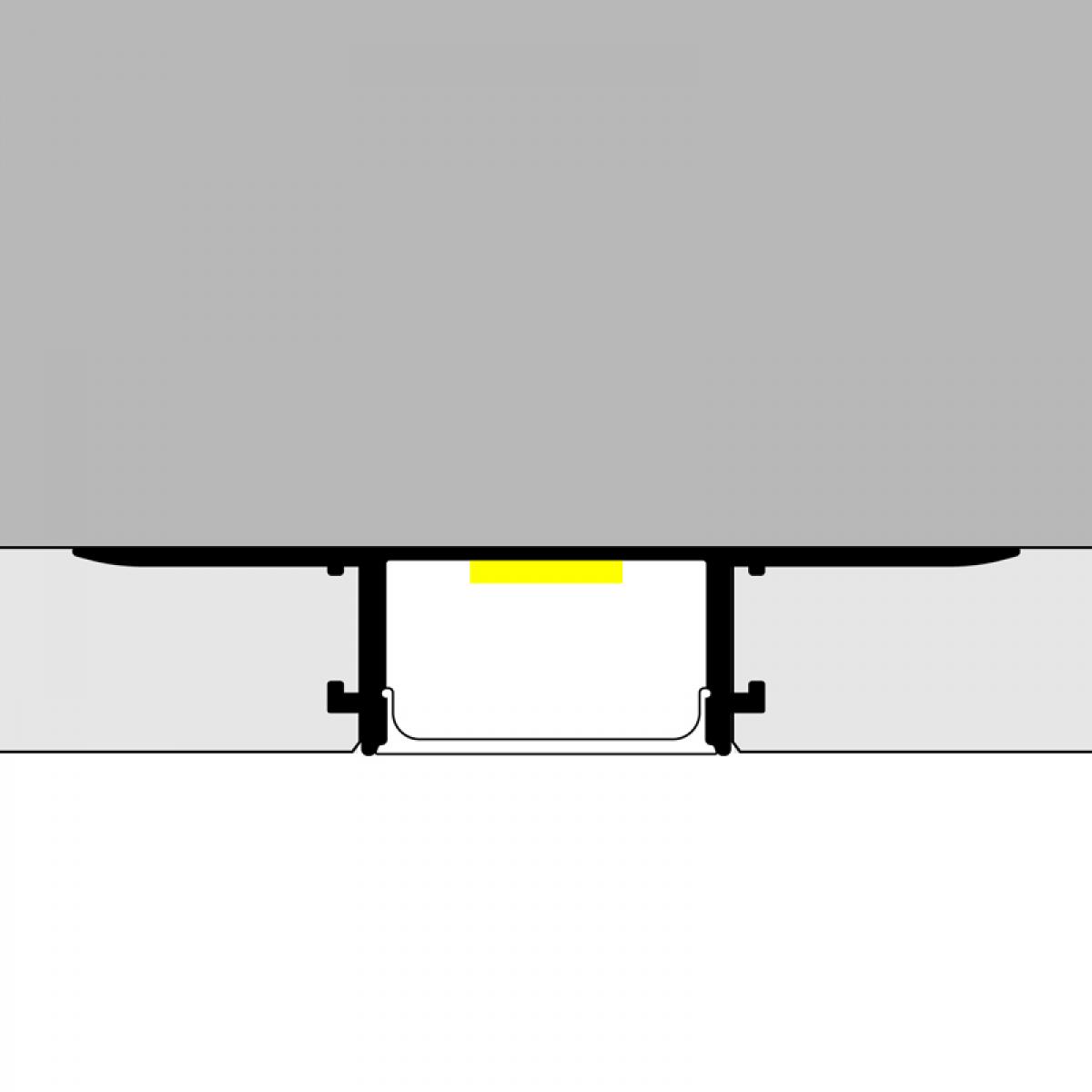 Perfil de aluminio Bird - 2 metros