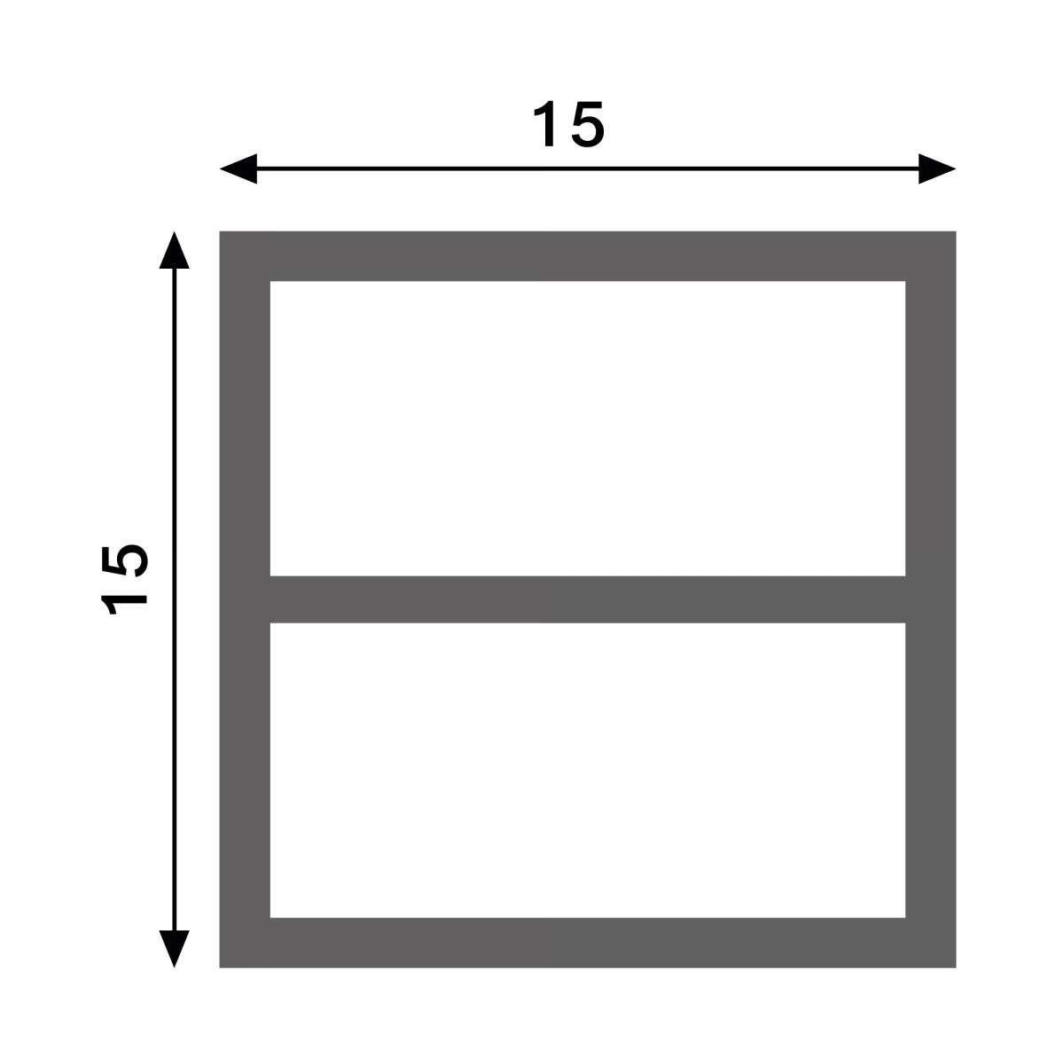 Funda De Silicona Cube II 15X15 Para Tiras Led - 20 metros