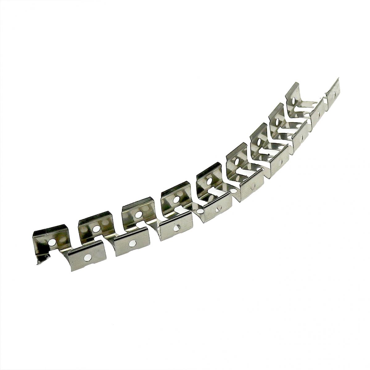 Perfil flexible de aluminio 15X13H mm para neones o funda de silicona - 20 metros