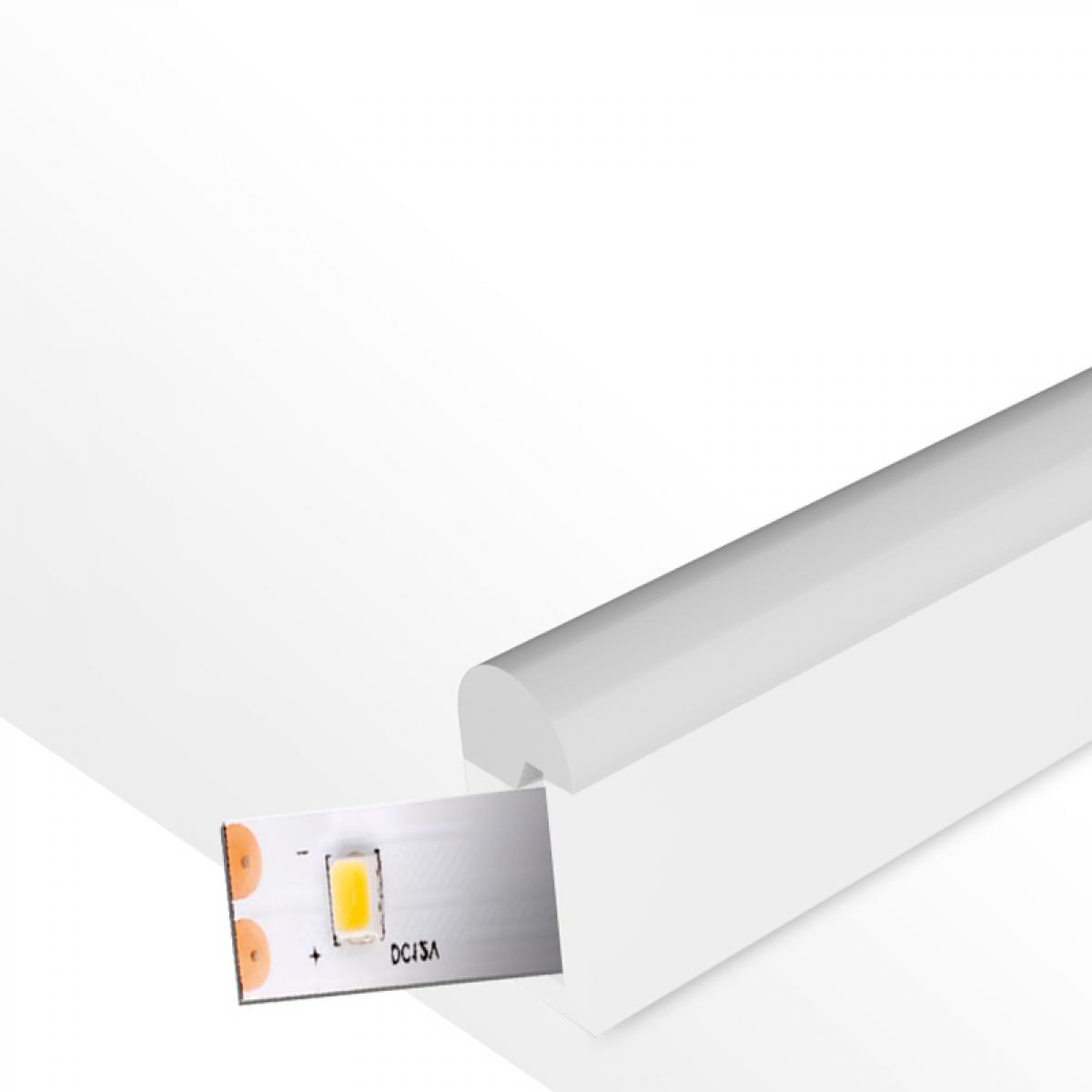 Funda De Silicona Drop 13X6 Para Tiras Led - 20 metros