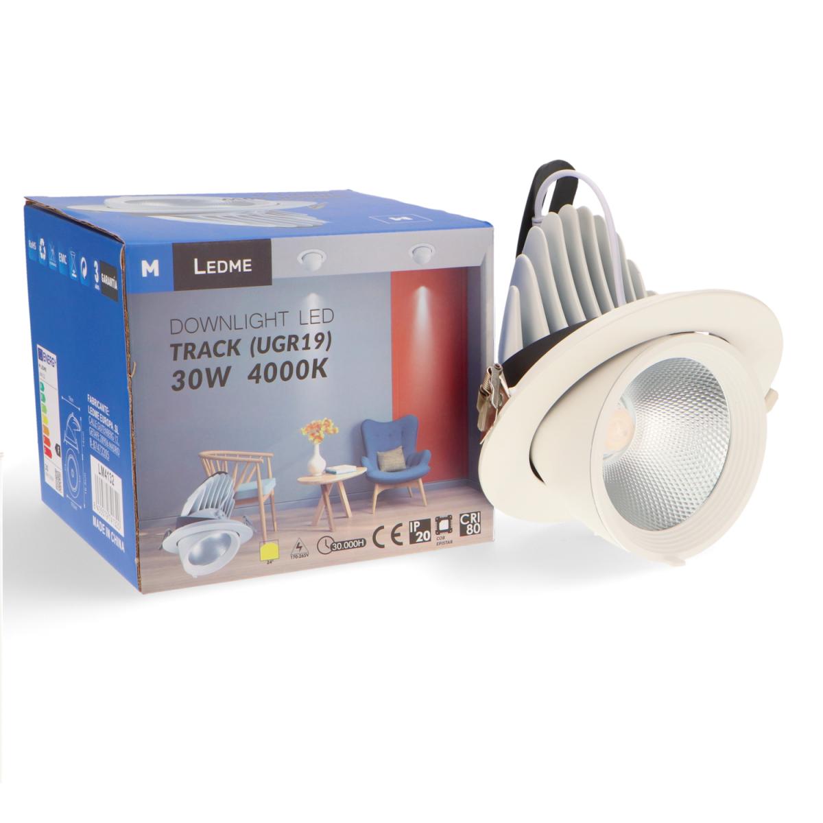 Foco Downlight LED orientable Track 30W