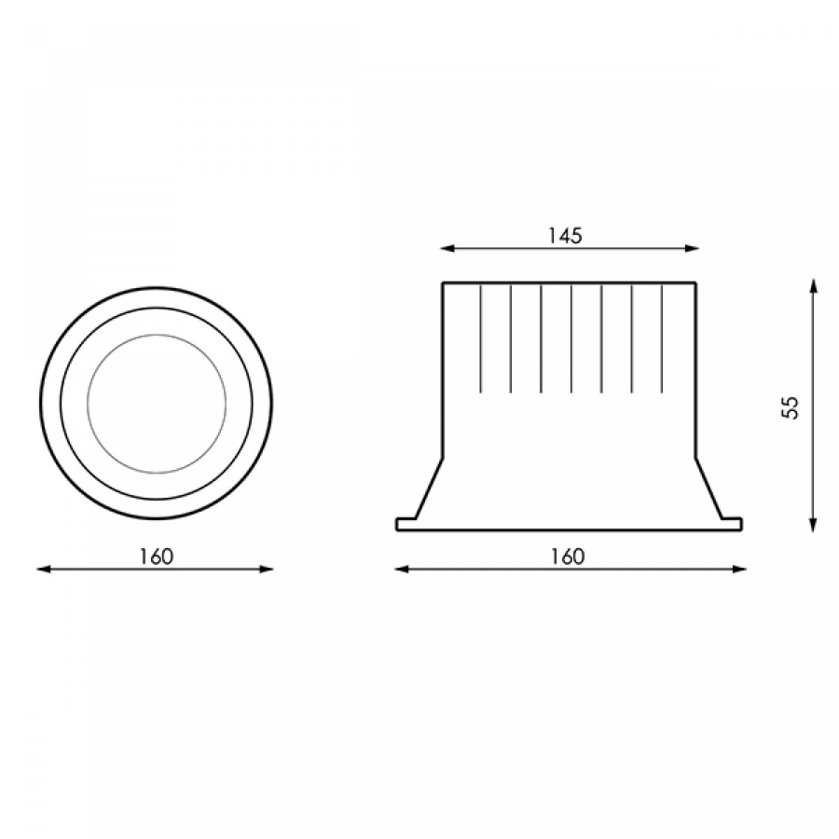 Downlight LED White Luxtar 30W