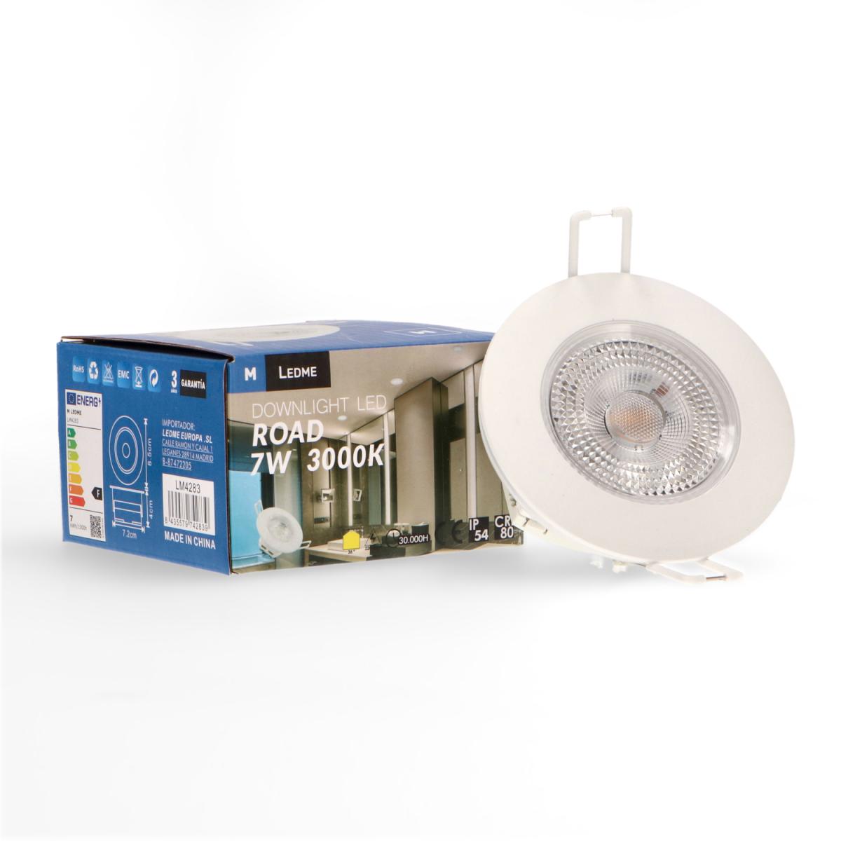 Foco Downlight Led Road 7W Ip54