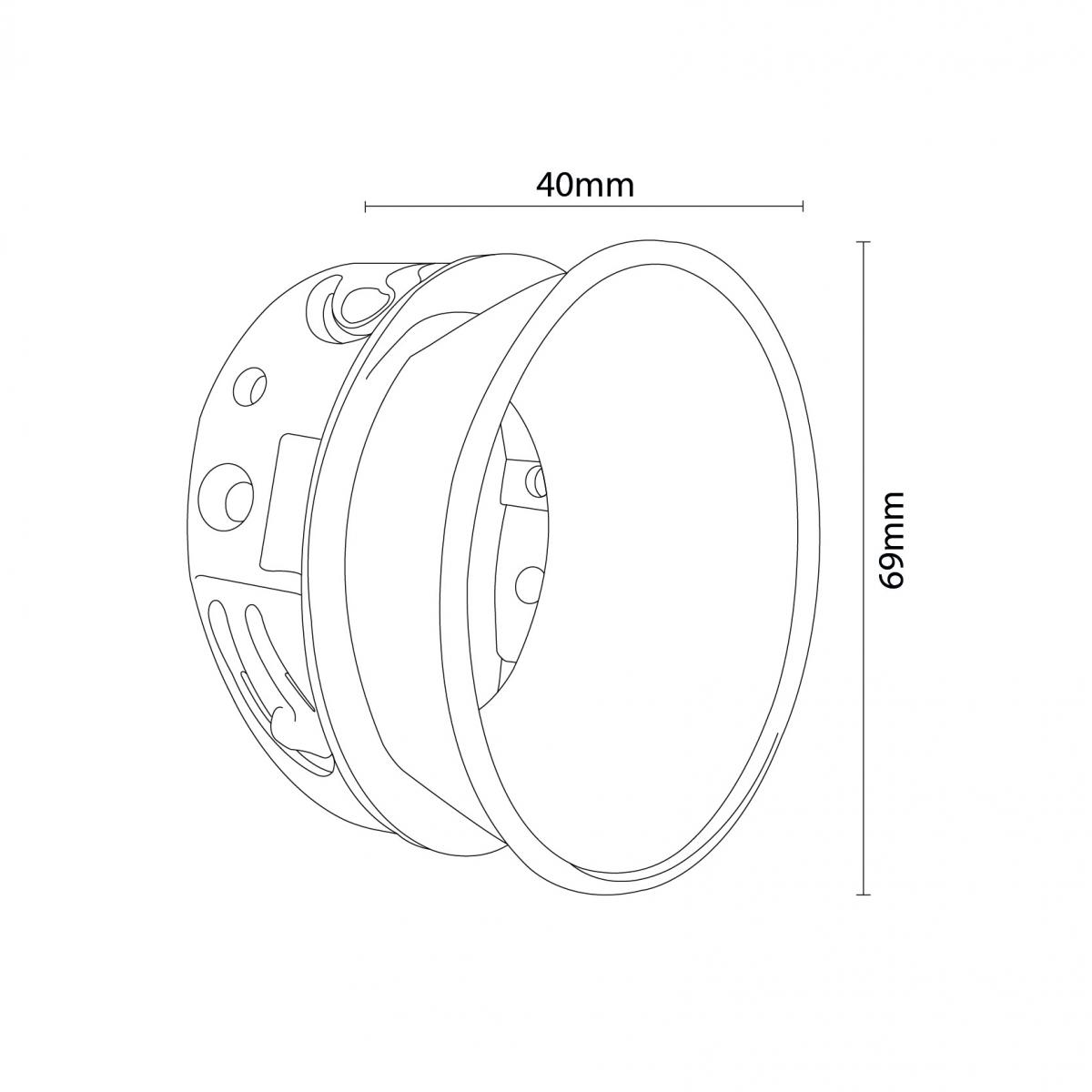 Aro embellecedor Módulo Cobfix 10W