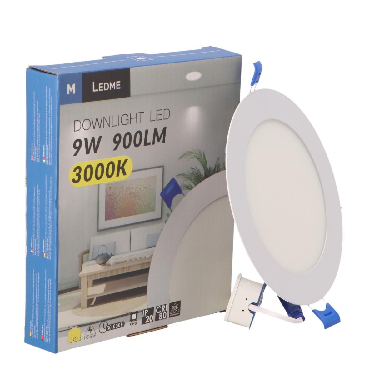 Panel LED Circular Serie Slim 9W