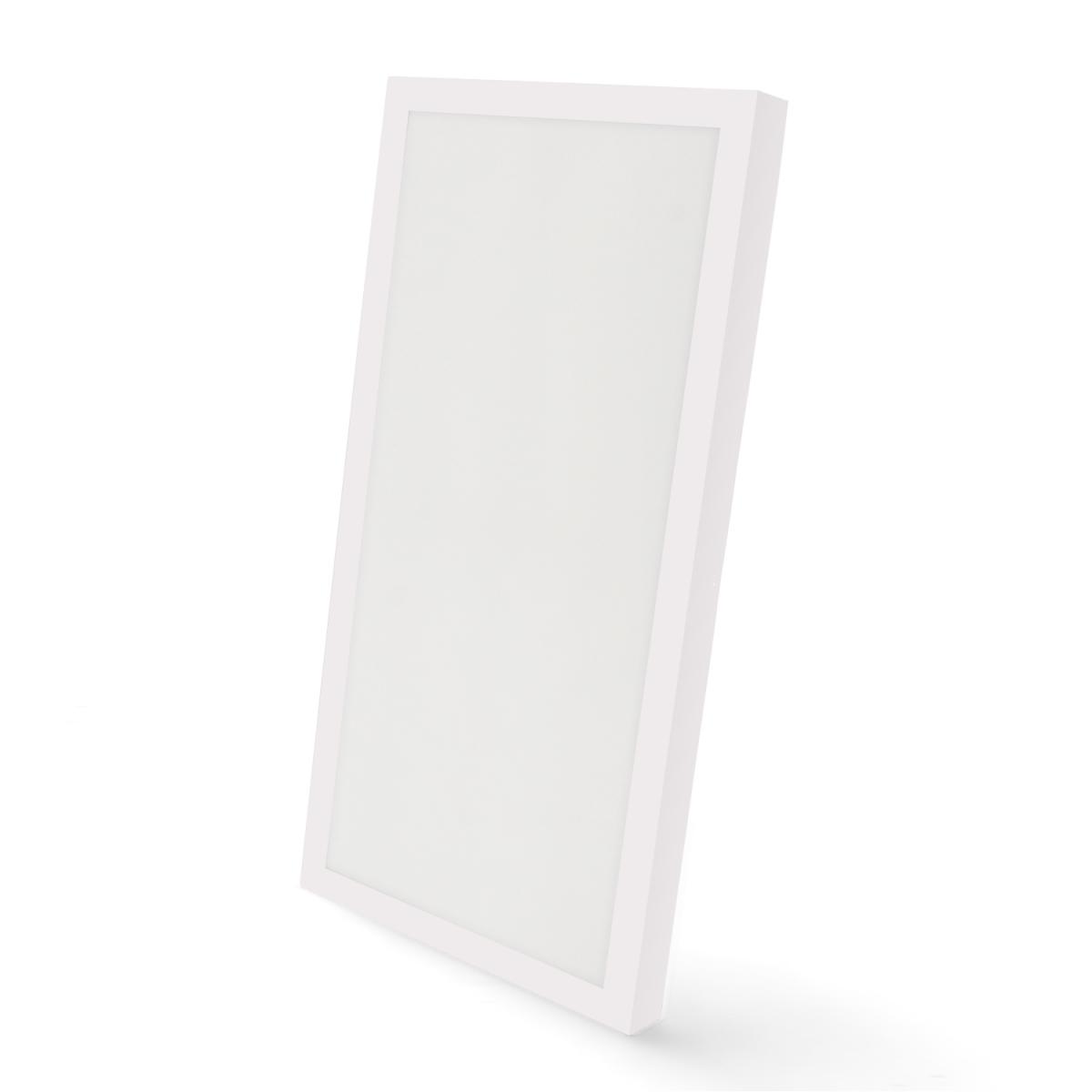 Panel Led de superficie Rectangular Serie Home 60X30 Cm 24W