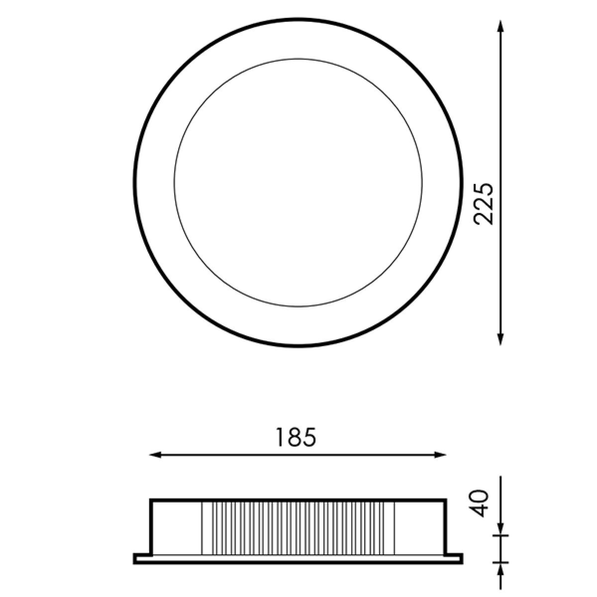Downlight LED Lass 50W