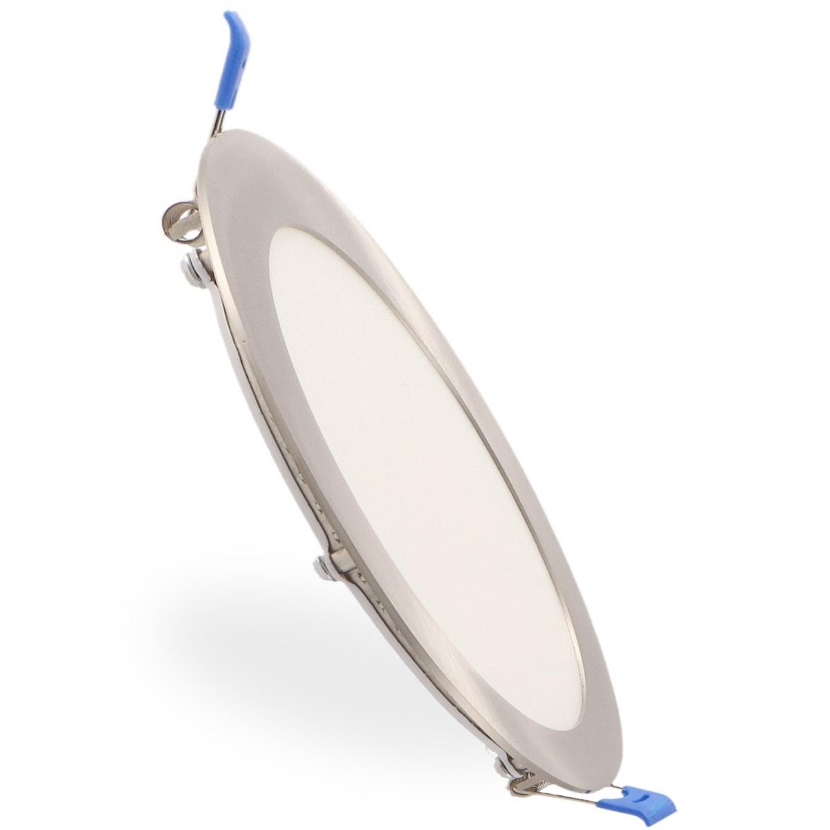 Panel Led Circular Níquel 12W CCT