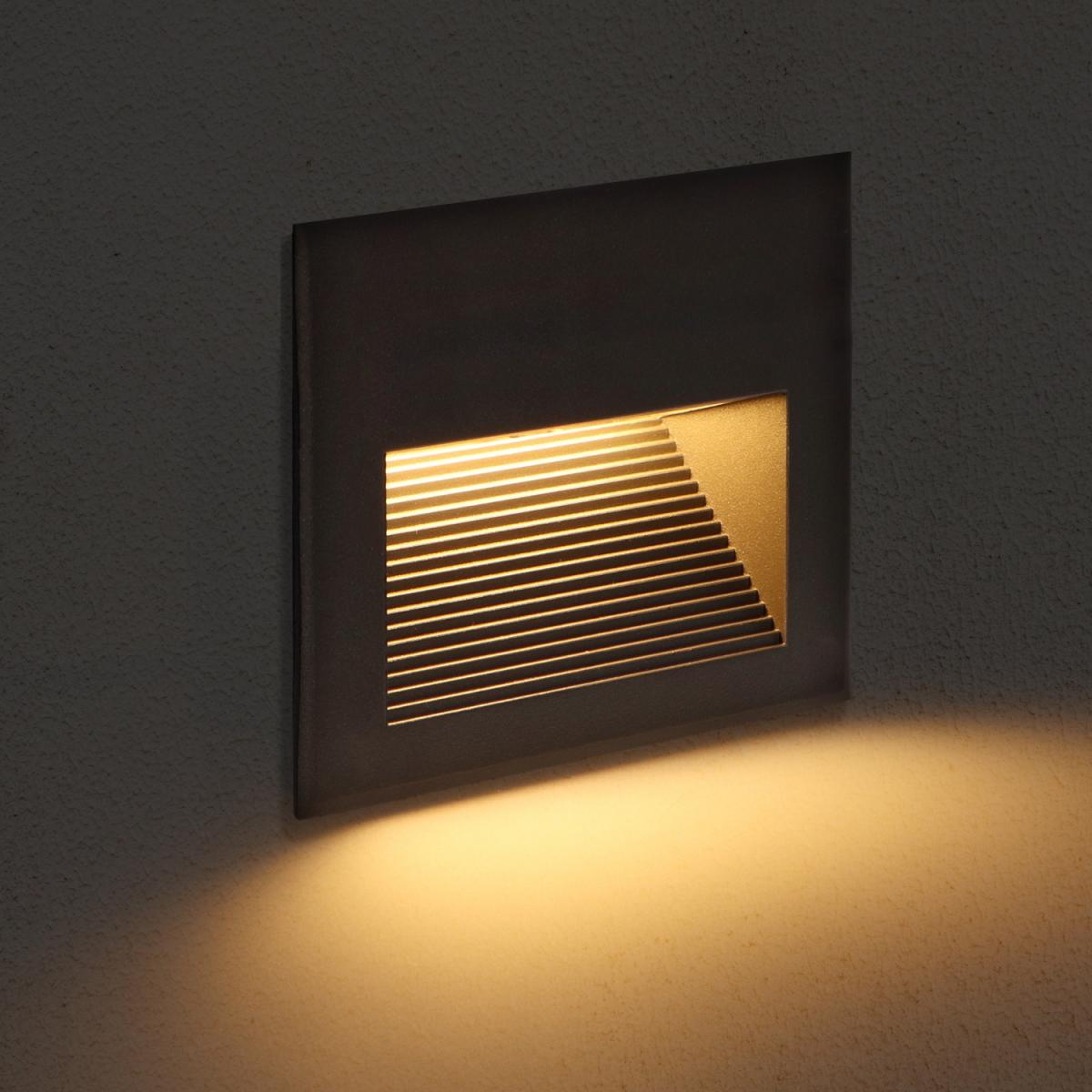 Baliza LED Enfine Empotrable 10W 3000K IP65
