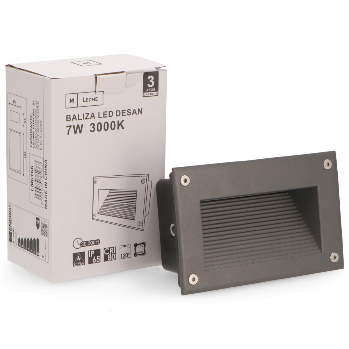Baliza LED Desan Empotrable 7W 3000K IP65