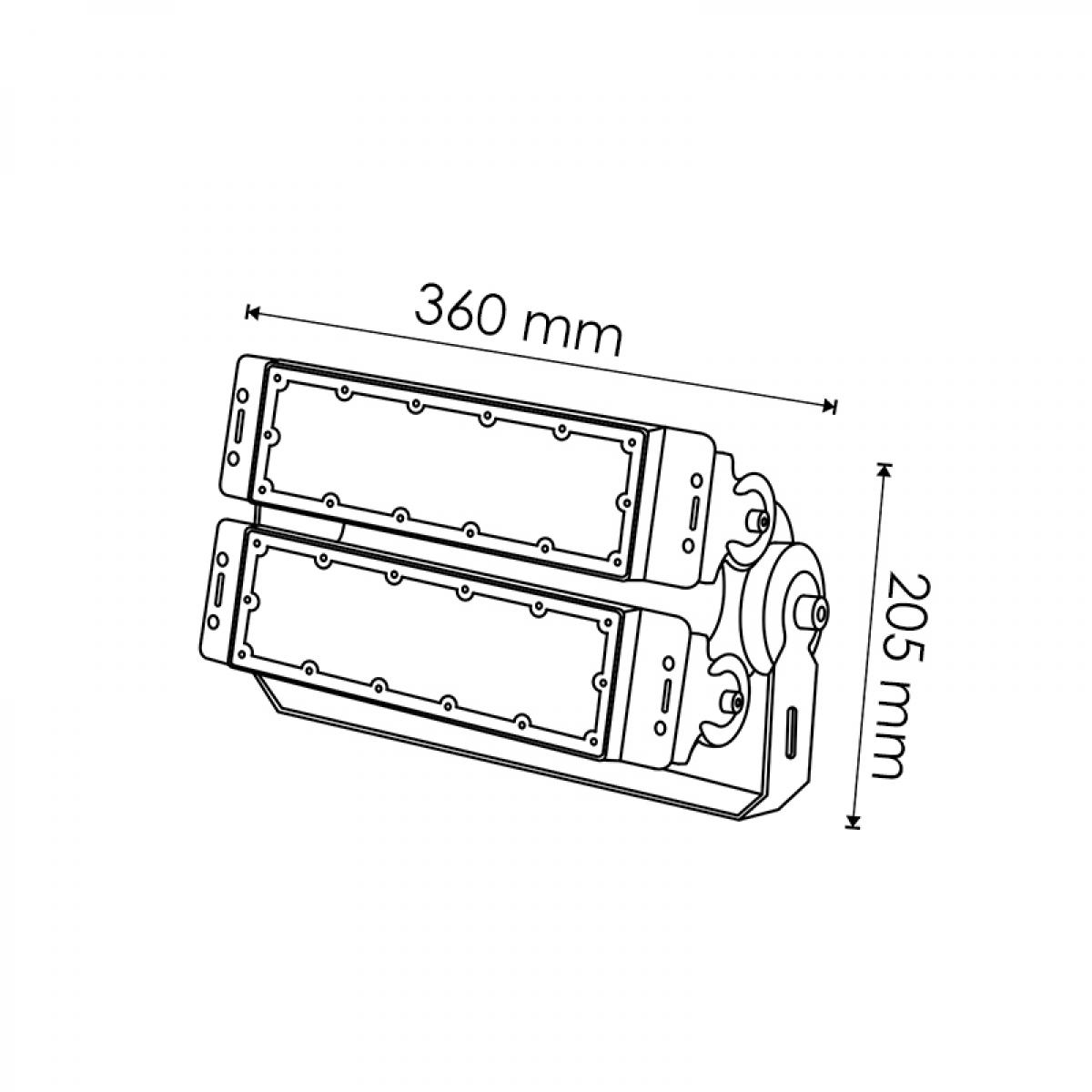 Foco Modular LED Premium 100W