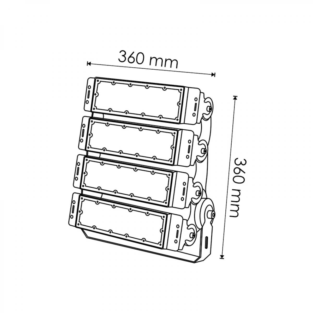 Foco Modular LED Premium 200W