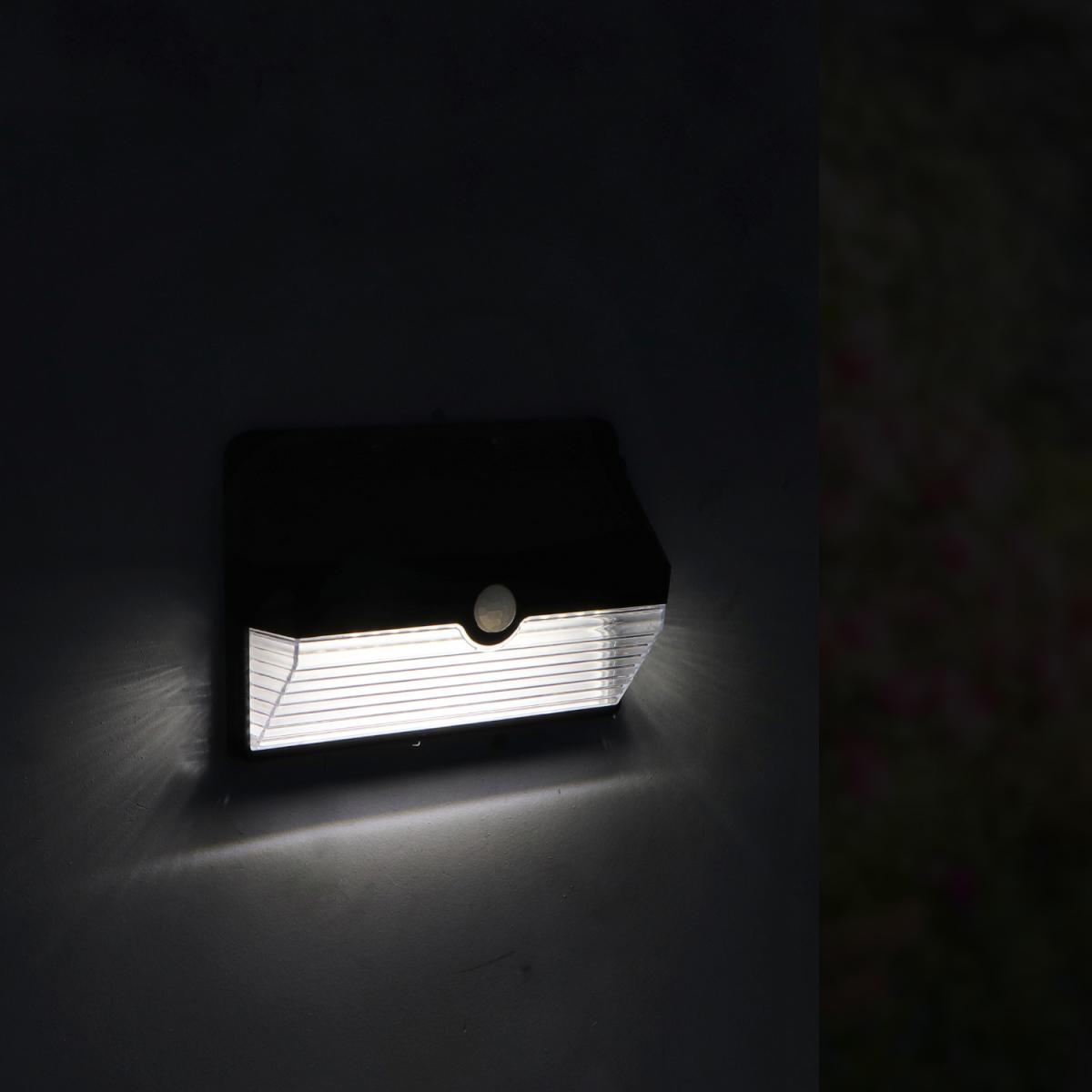 Aplique LED Solar Sun con Sensor Movimiento