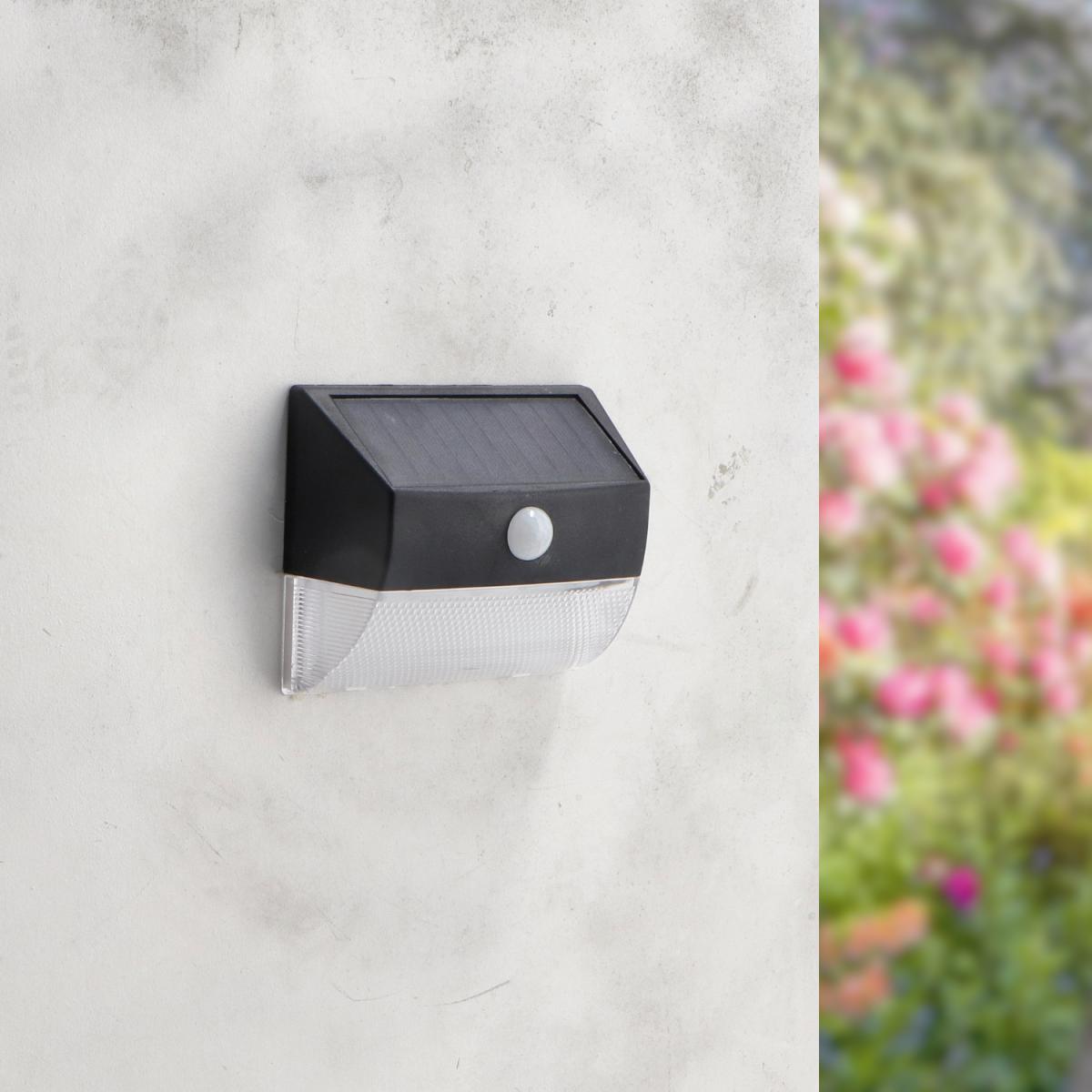 Aplique LED Solar Mus con Sensor Movimiento