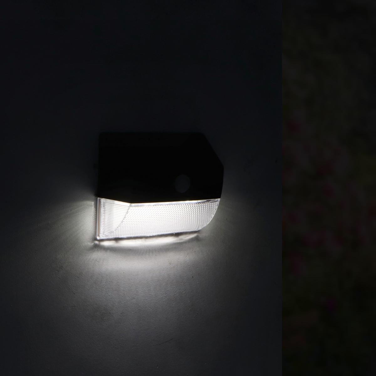Aplique LED Solar Moon con Sensor Movimiento