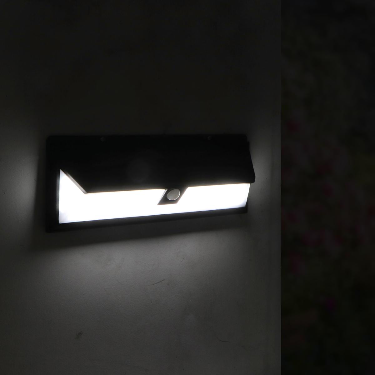 Aplique LED Solar Natur con Sensor Movimiento