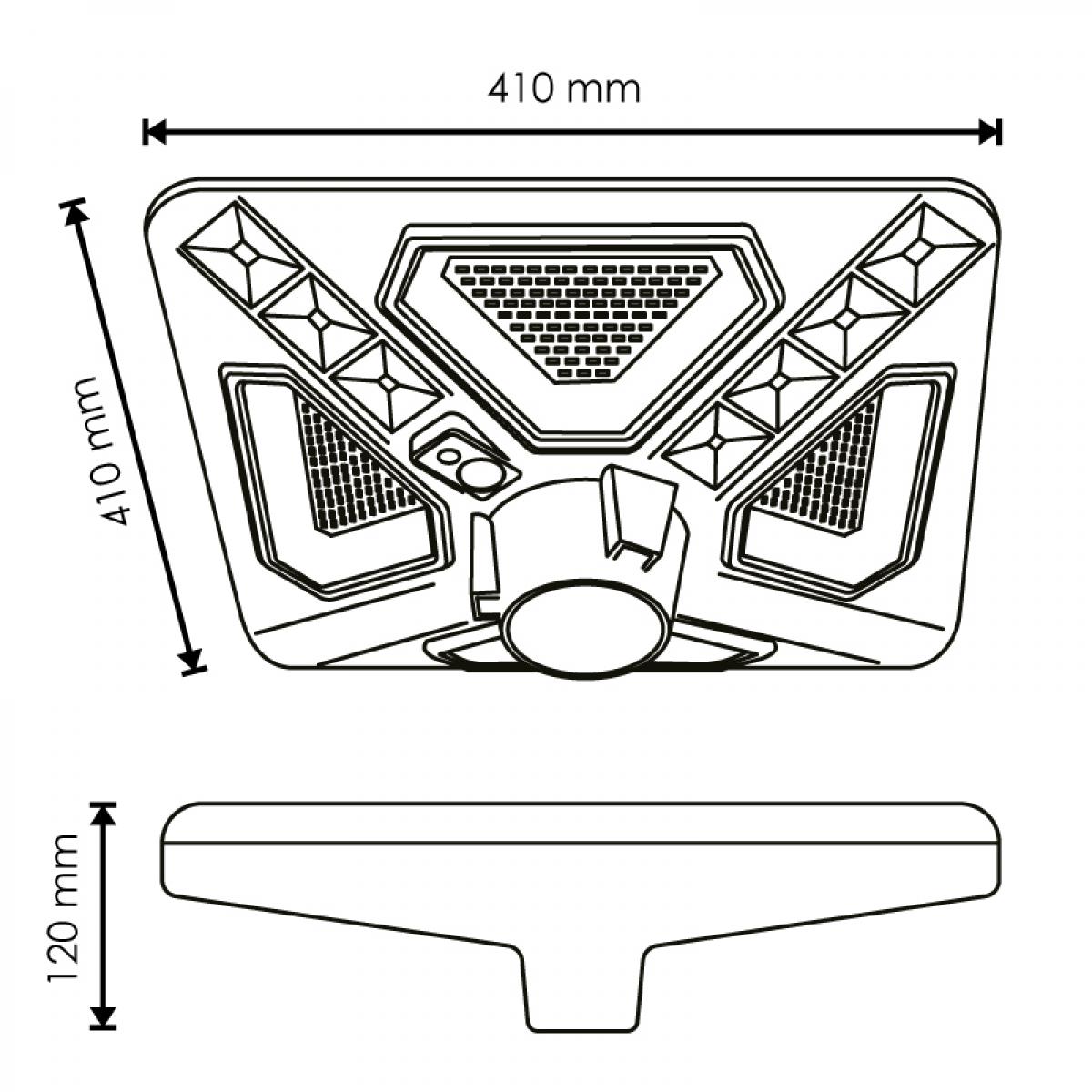 Farola Solar Led Kain Para Alumbrado Público 80W