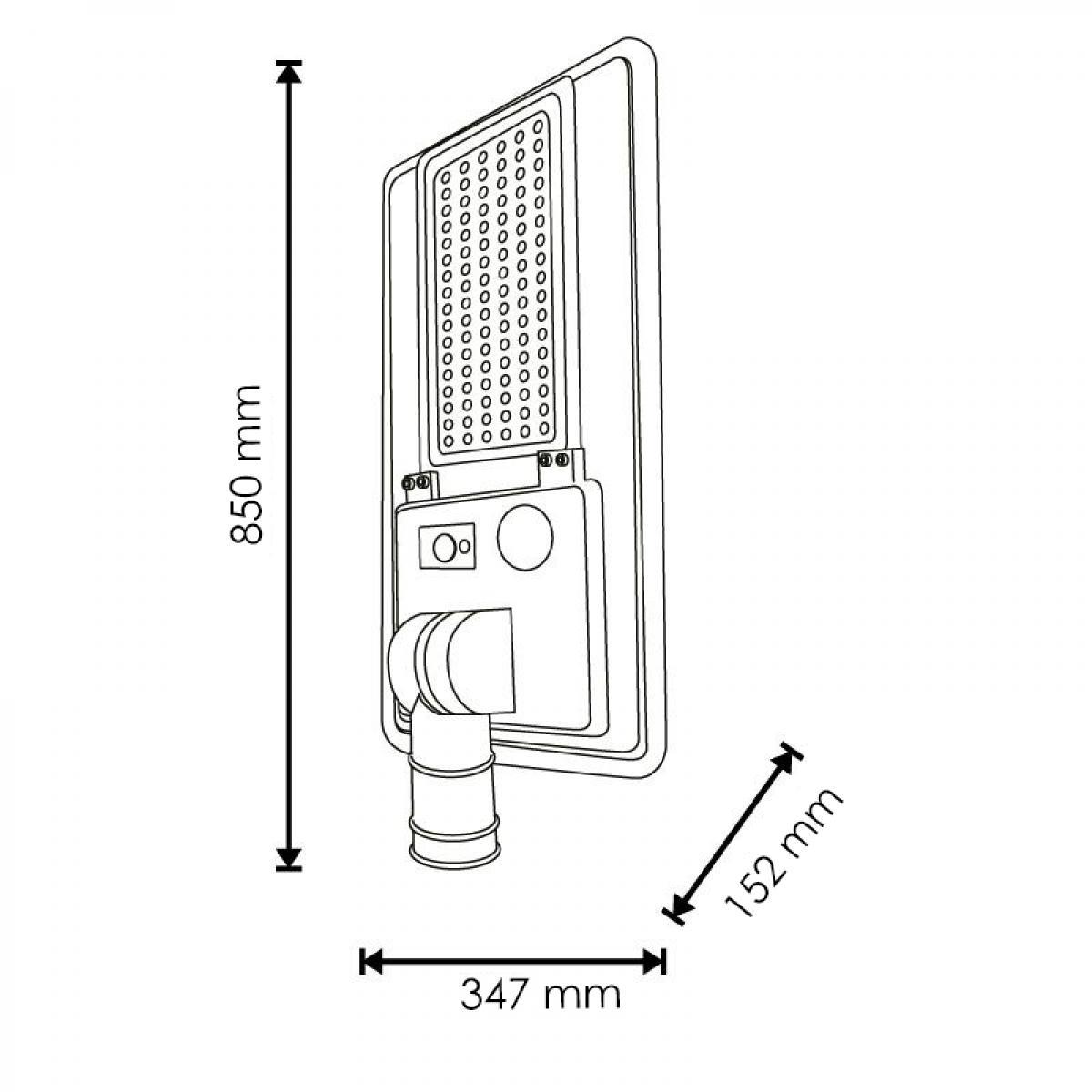Farola Solar Led Solights Para Alumbrado Público 300W