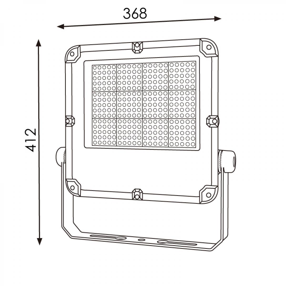 Foco proyector LED Slim Series 200W