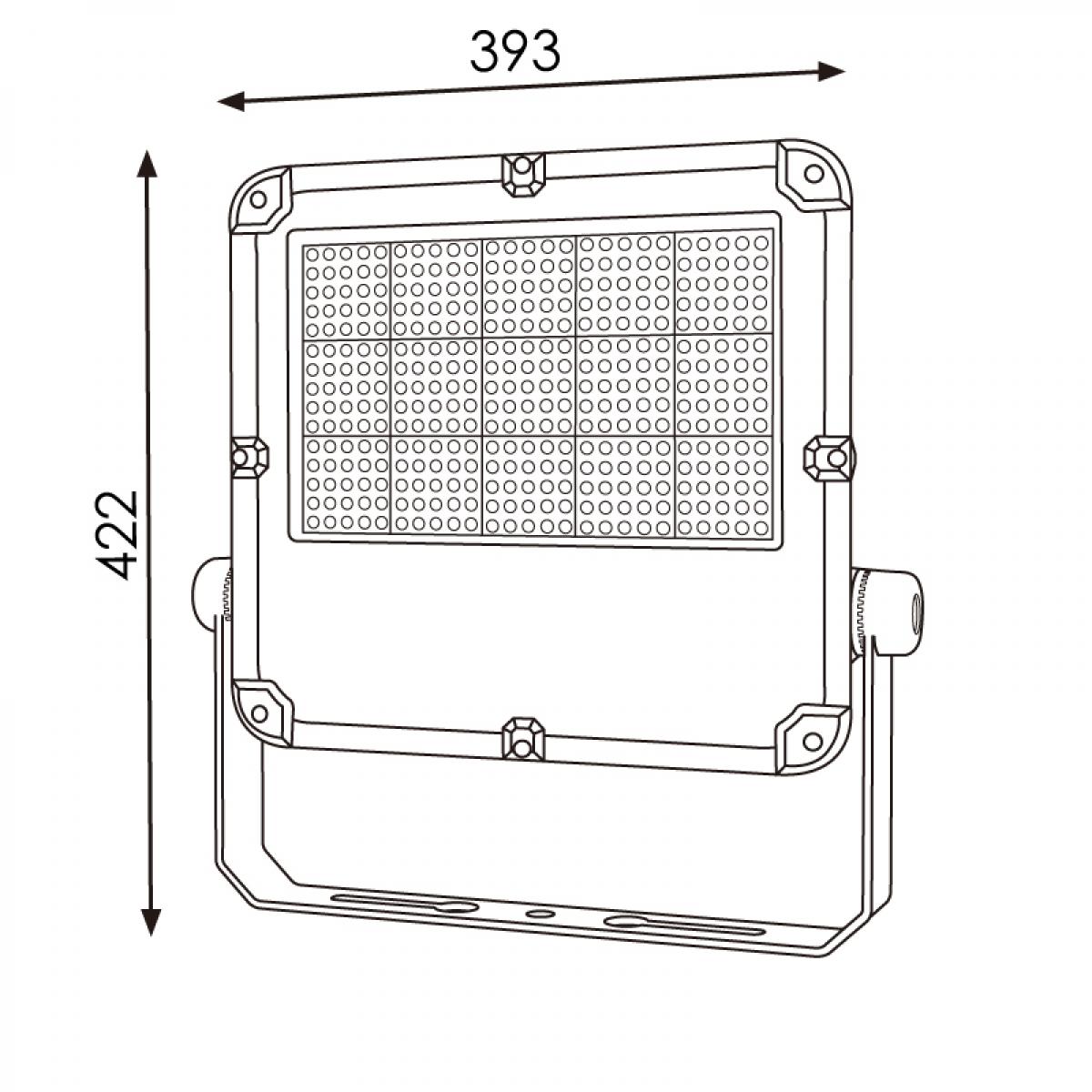 Foco proyector LED Slim Series 300W