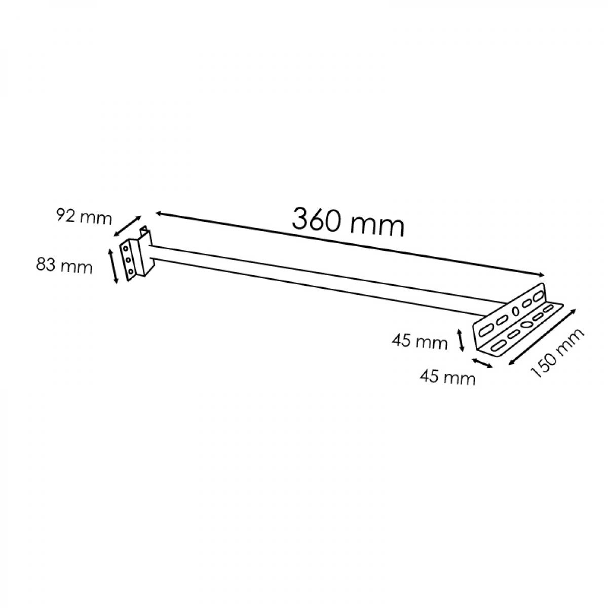 Soporte para proyectores LED 360 mm
