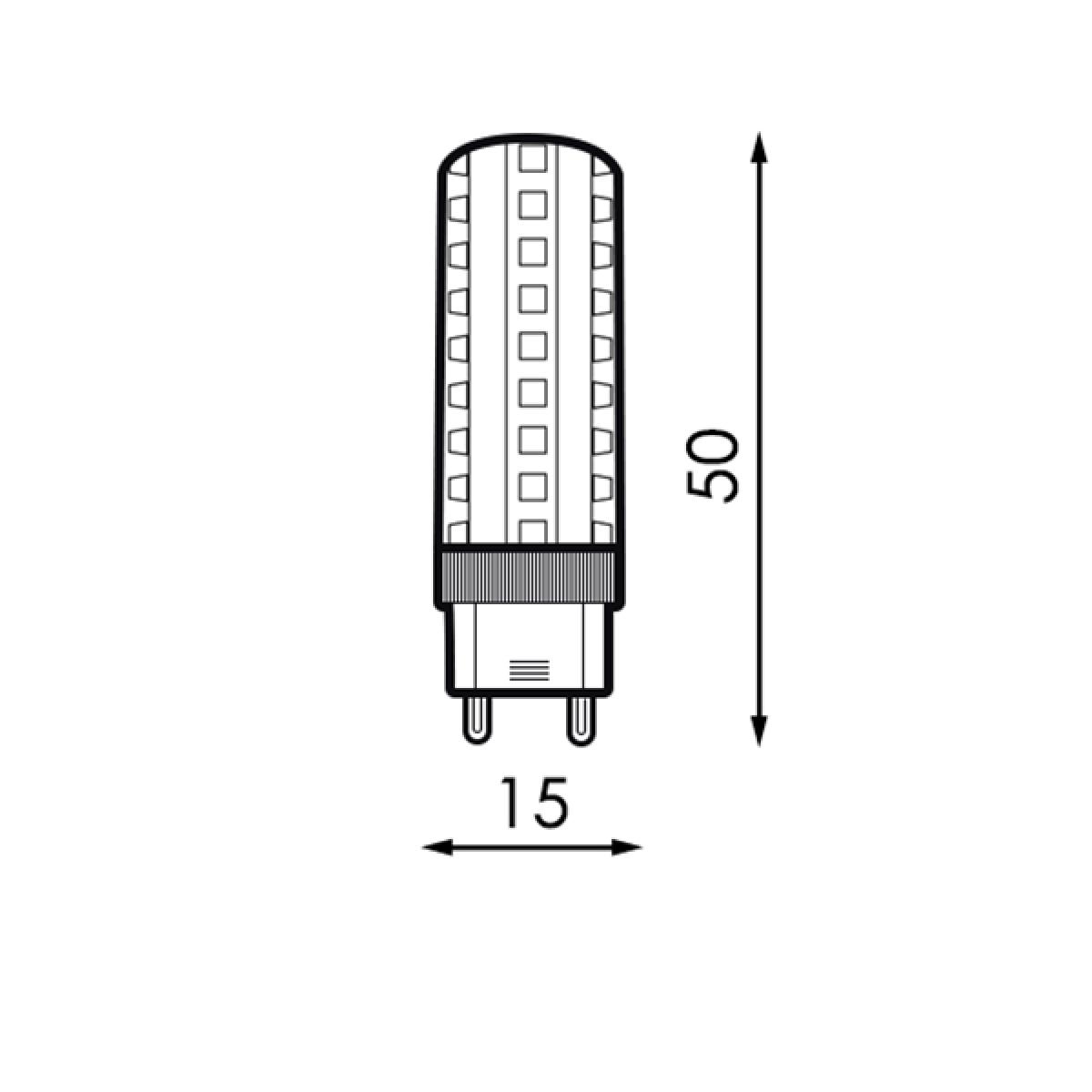 Bombilla LED G9 5W