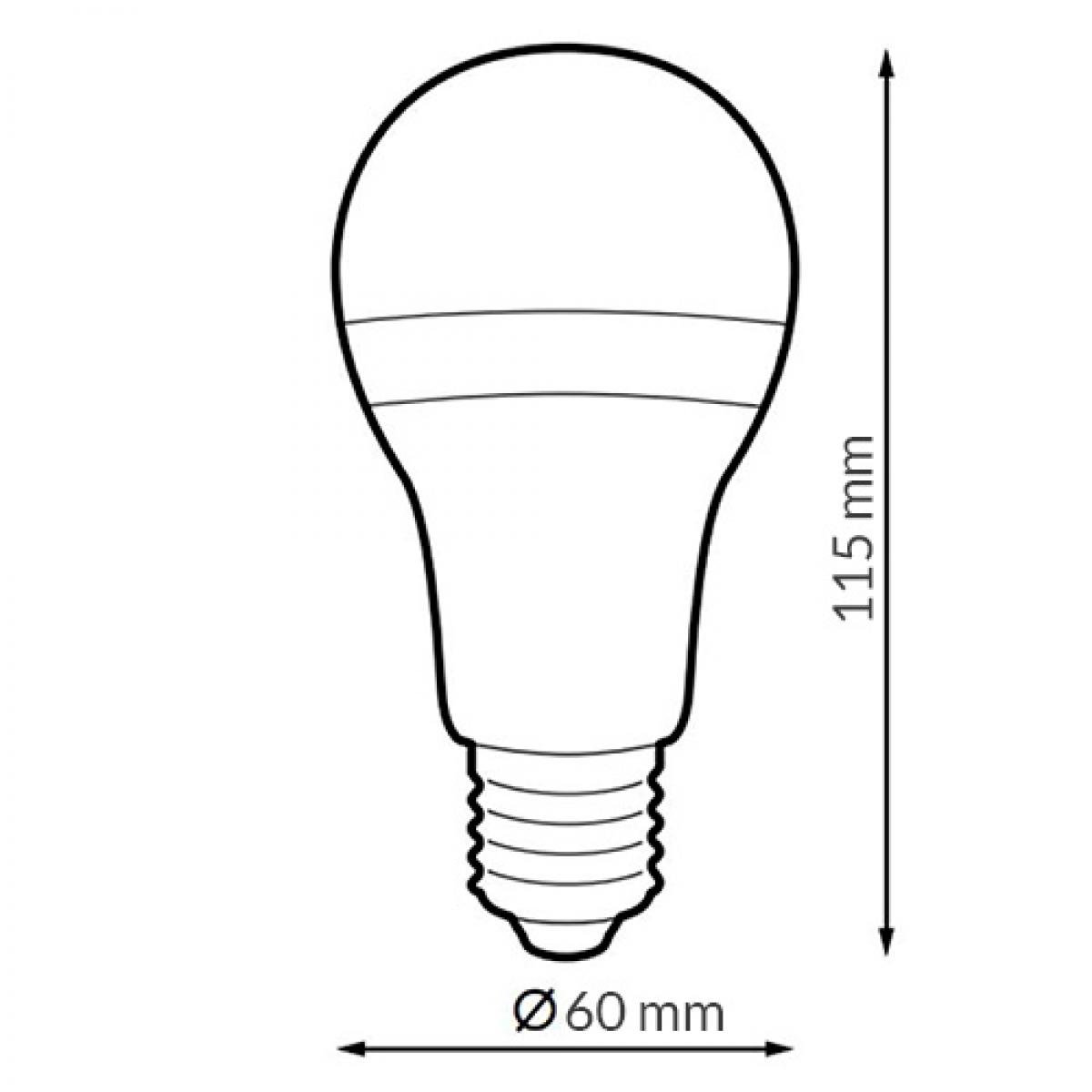 Bombilla LED Colours A60 E27 10W RGBW con Mando