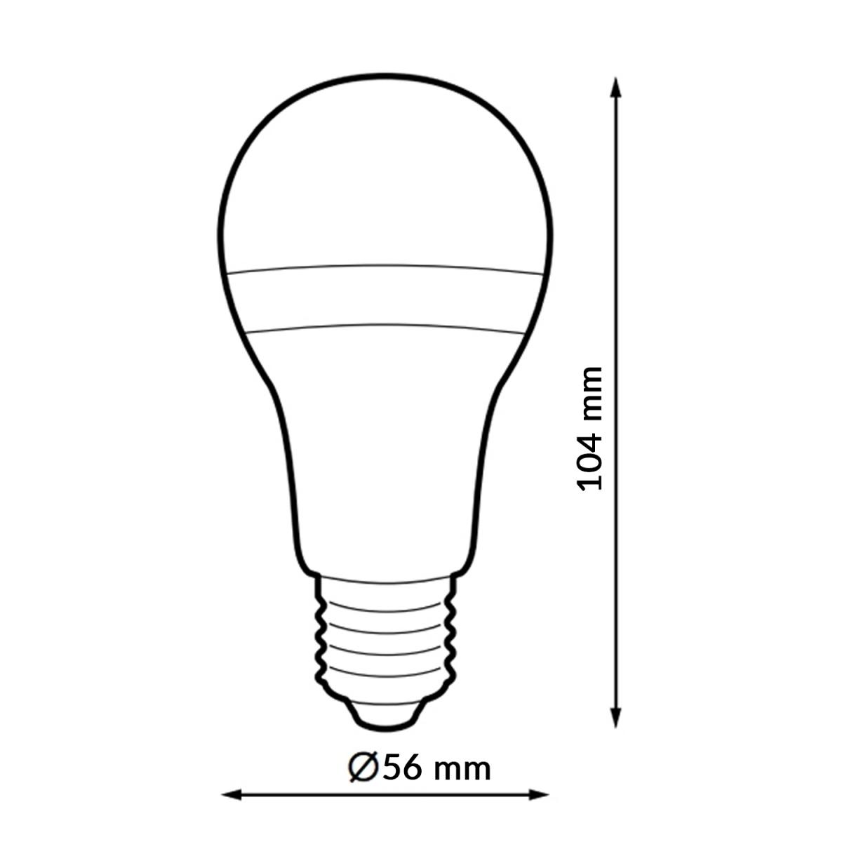 Bombilla LED E27 A60 10W - Pack 6