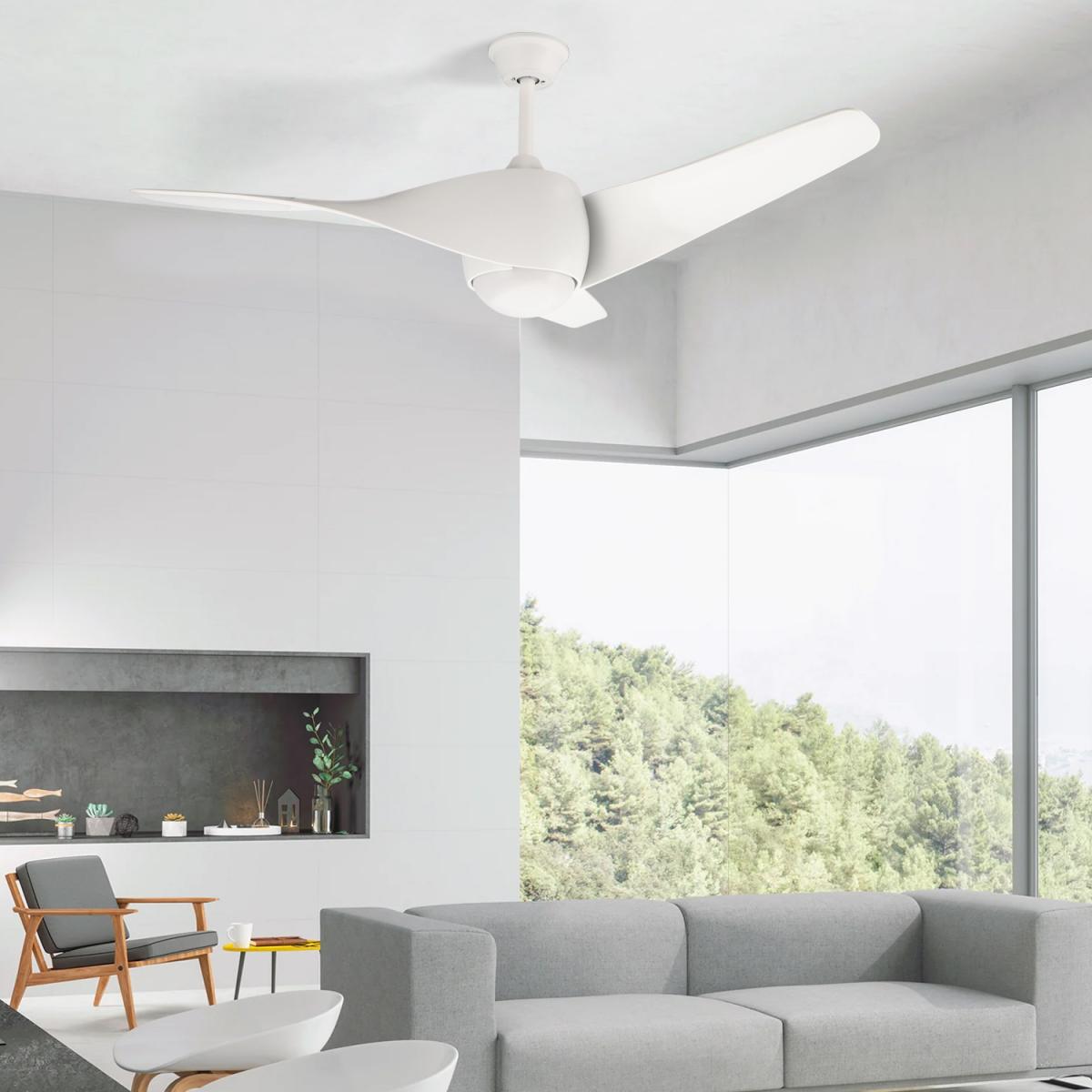 Ventilador de Techo LED Blanco Fanton