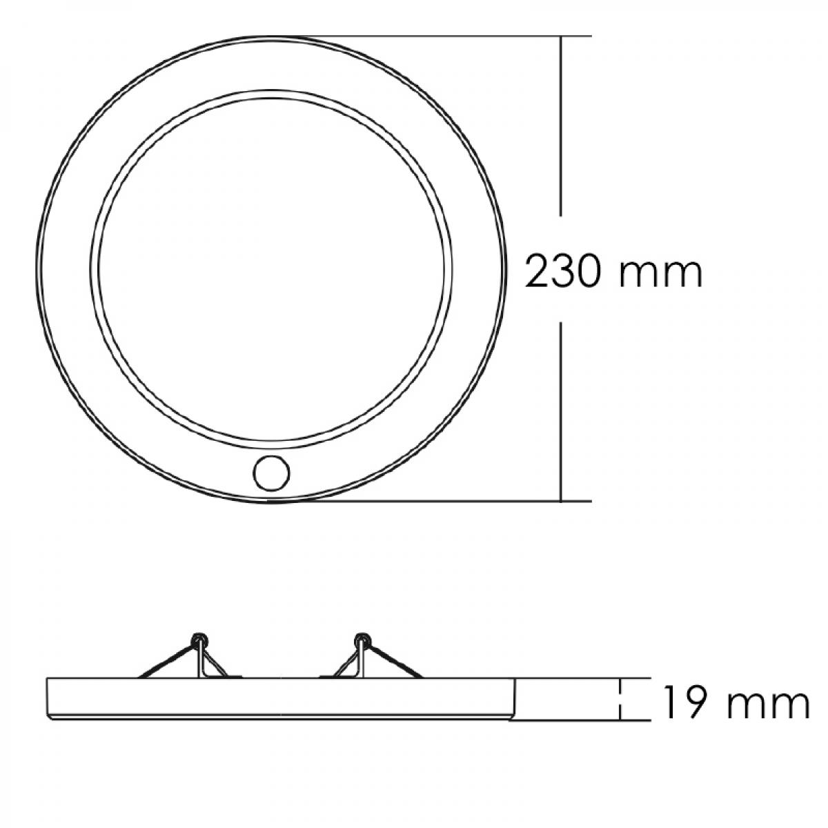 Downlight Led Kram 18W CCT